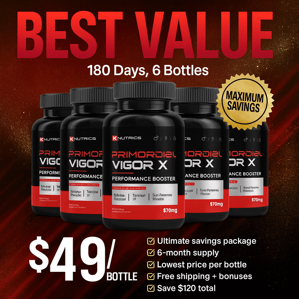 6 Bottles Primordial Vigor X