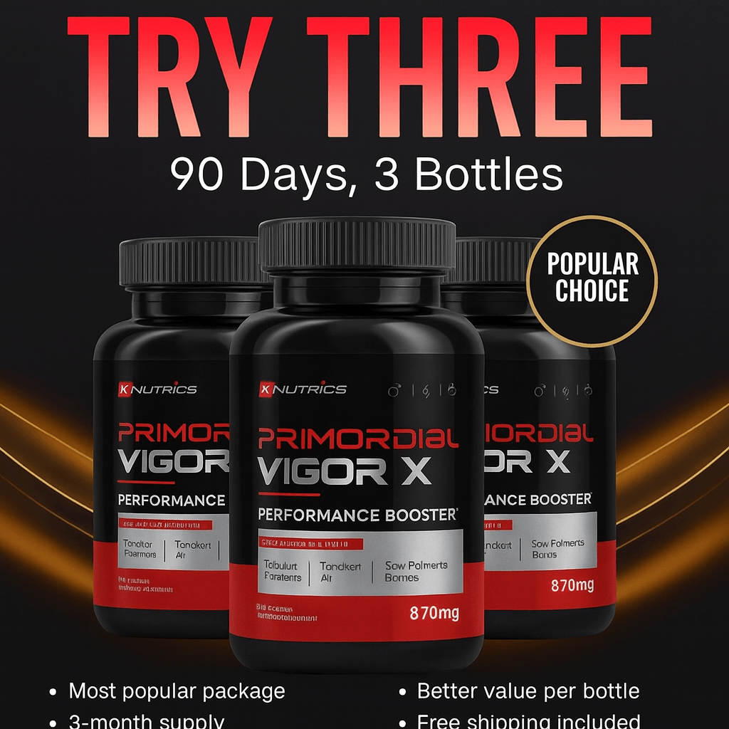 3 Bottles Primordial Vigor X